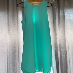 Aqua dress
